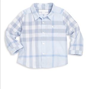 *SOLD** Baby Boy Burberry button down